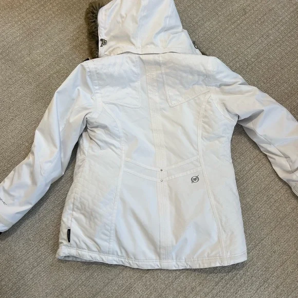 Obermeyer Snow Jacket with Fur Trim - Picture 3 of 4